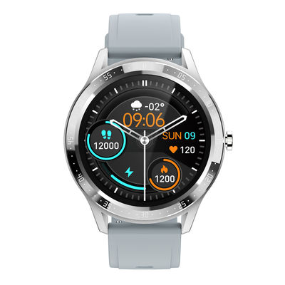 Appel imperméable Smartwatch IP67 Gray Round de BT5.0 1.28in Bluetooth