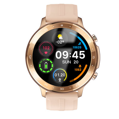 Smart Watch en verre de santé de sports du Smart Watch RTL8762 de cadran de rond de ROHS 2.5D